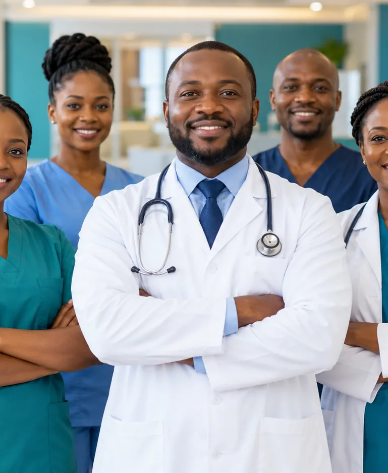 Equipa médica da Clínica CS